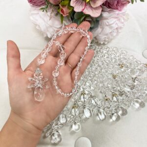 Skleněný Andílek Čirý